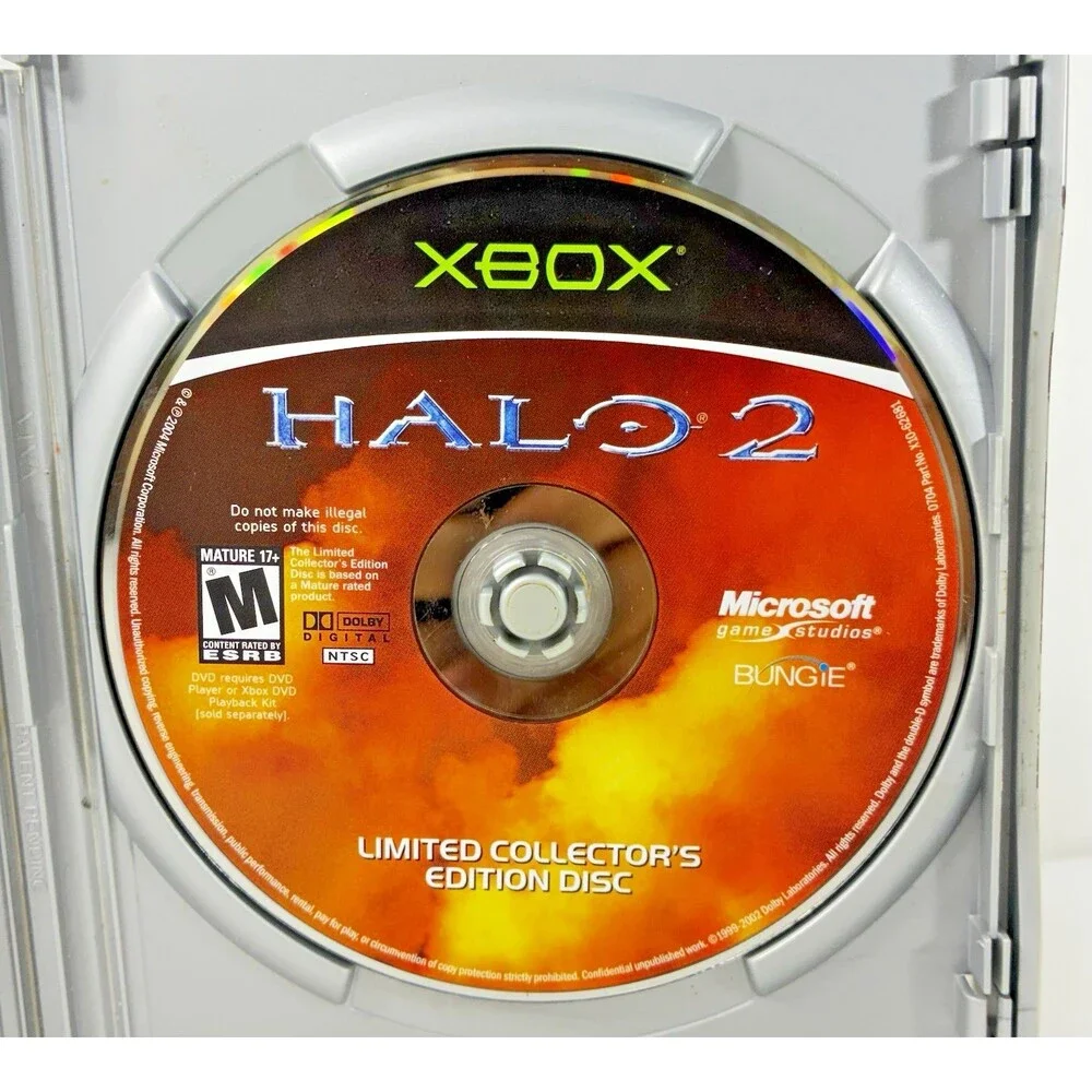 Halo 2 Limited Collector’s Edition Microsoft Xbox Vintage Steel Case Complete